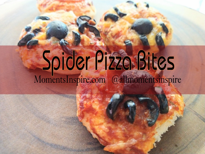 Spider Pizza Bites