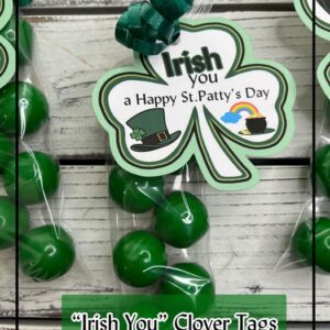 Irish You Clover Labels