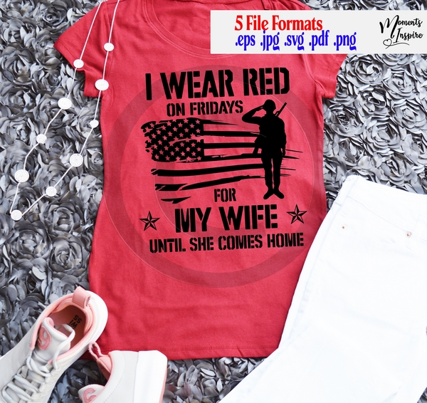Air Force Family - I Wear Red - Image 8